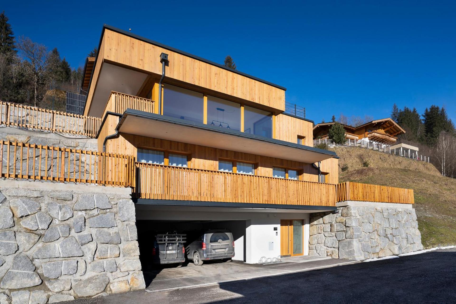 Exklusives Chalet-Haus Mit Gletscherblick Neukirchen am Großvenediger エクステリア 写真